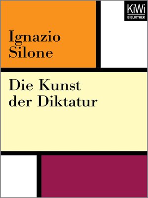 cover image of Die Kunst der Diktatur